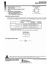 DataSheet SN74AHC1GU04 pdf